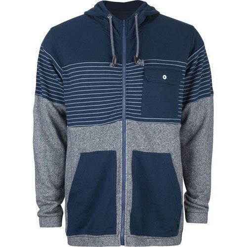 SA GARMENTS ARTICLE #3007 MEN'S WINTER PLAIN HOODIE SWEATSHIRT